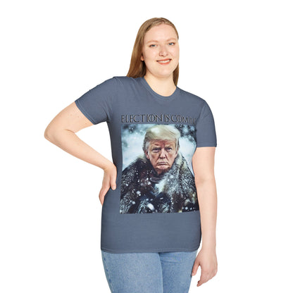 Donald Trump Election Is Coming Again T-shirt Light Blue