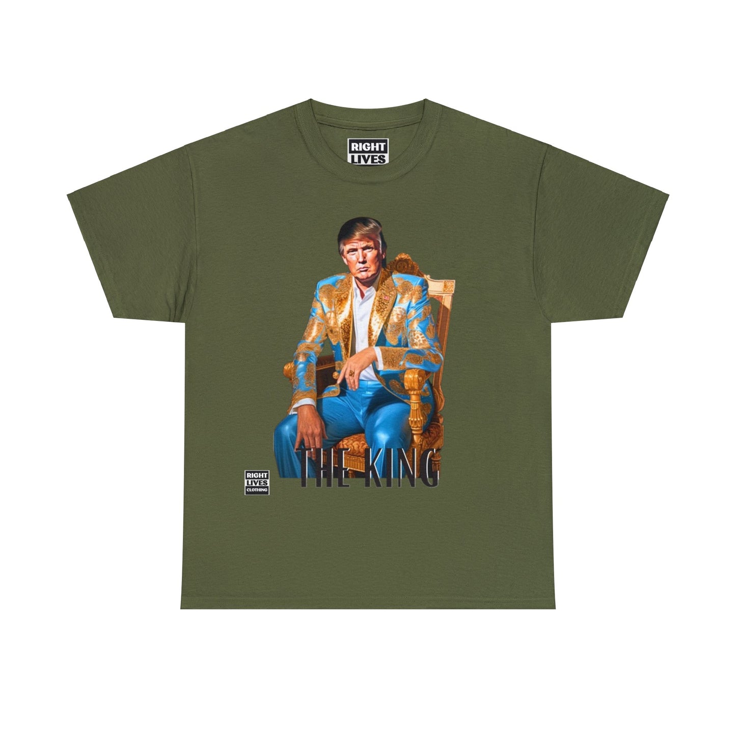 King Donald Trump Light Blue T-Shirt