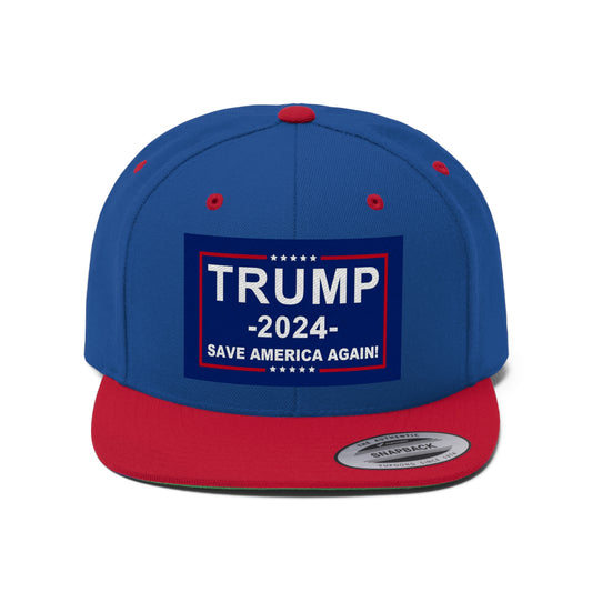 Save America Again Flat Bill Hat