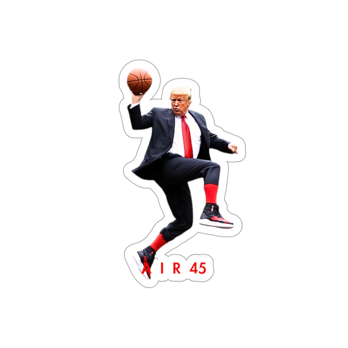 Air DT Donald Trump Die-Cut Stickers